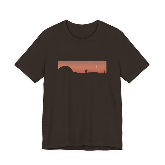 Binary Sunset — Inspired by Star Wars