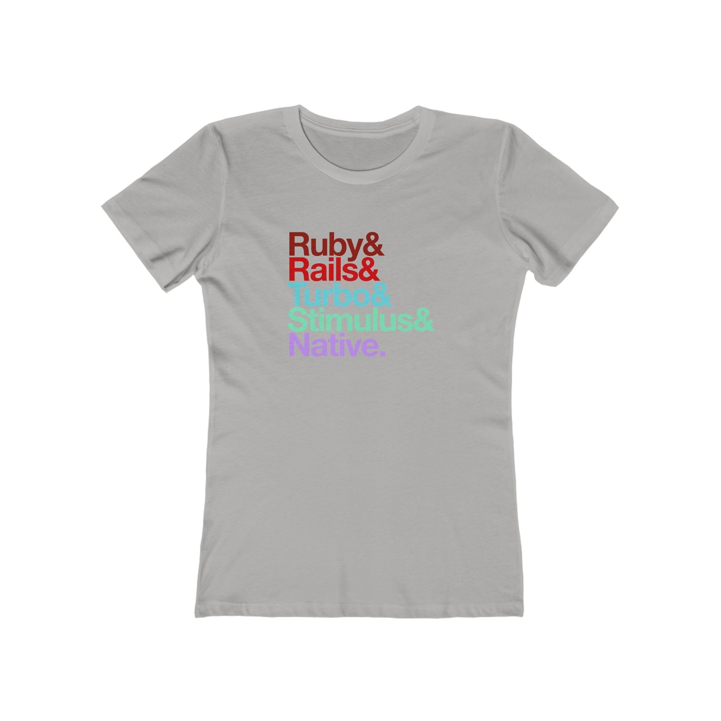 Full Stack and Ruby (women's fitted cut)