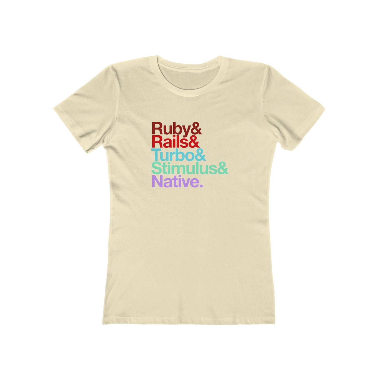 Full Stack and Ruby (women's fitted cut)