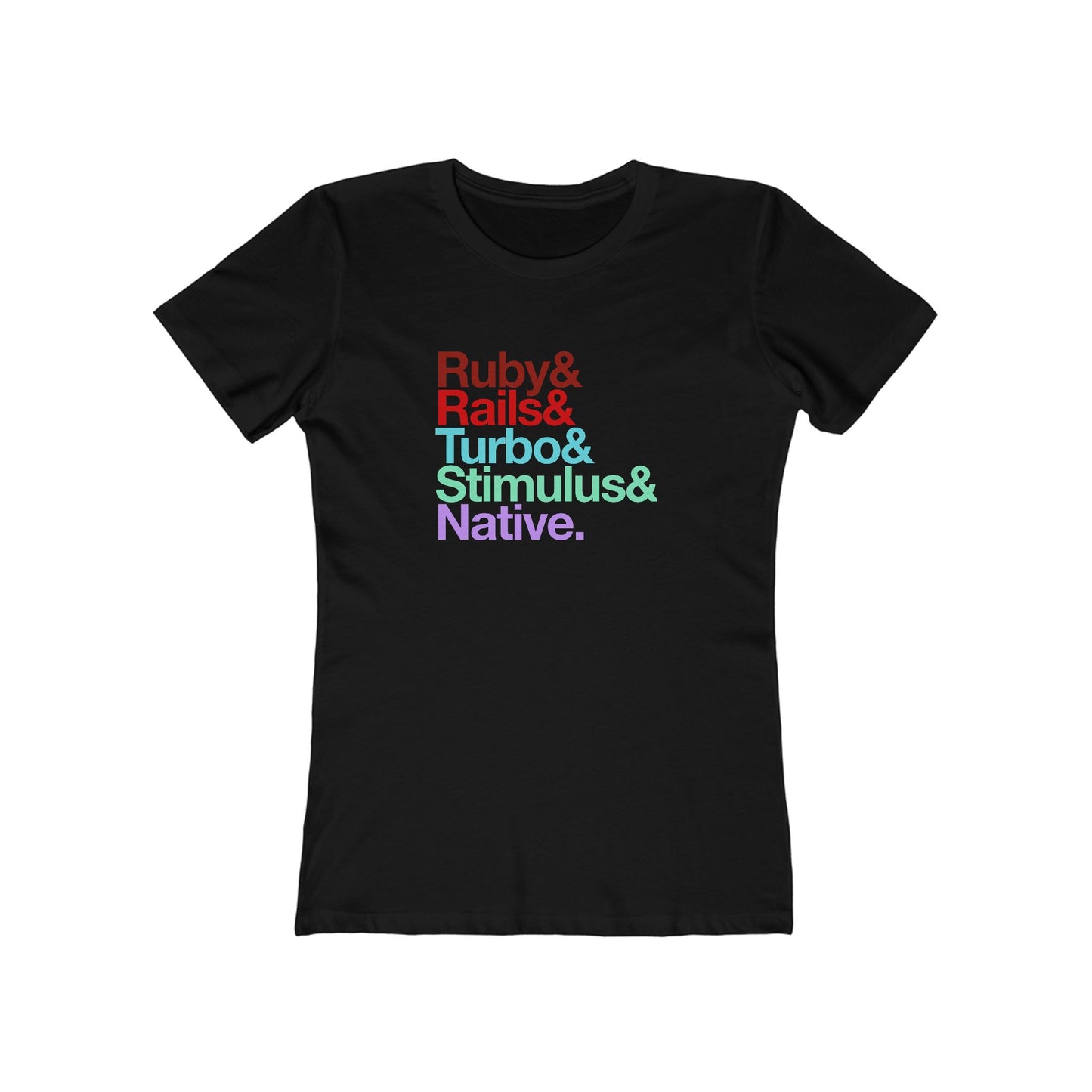 Full Stack and Ruby (women's fitted cut)