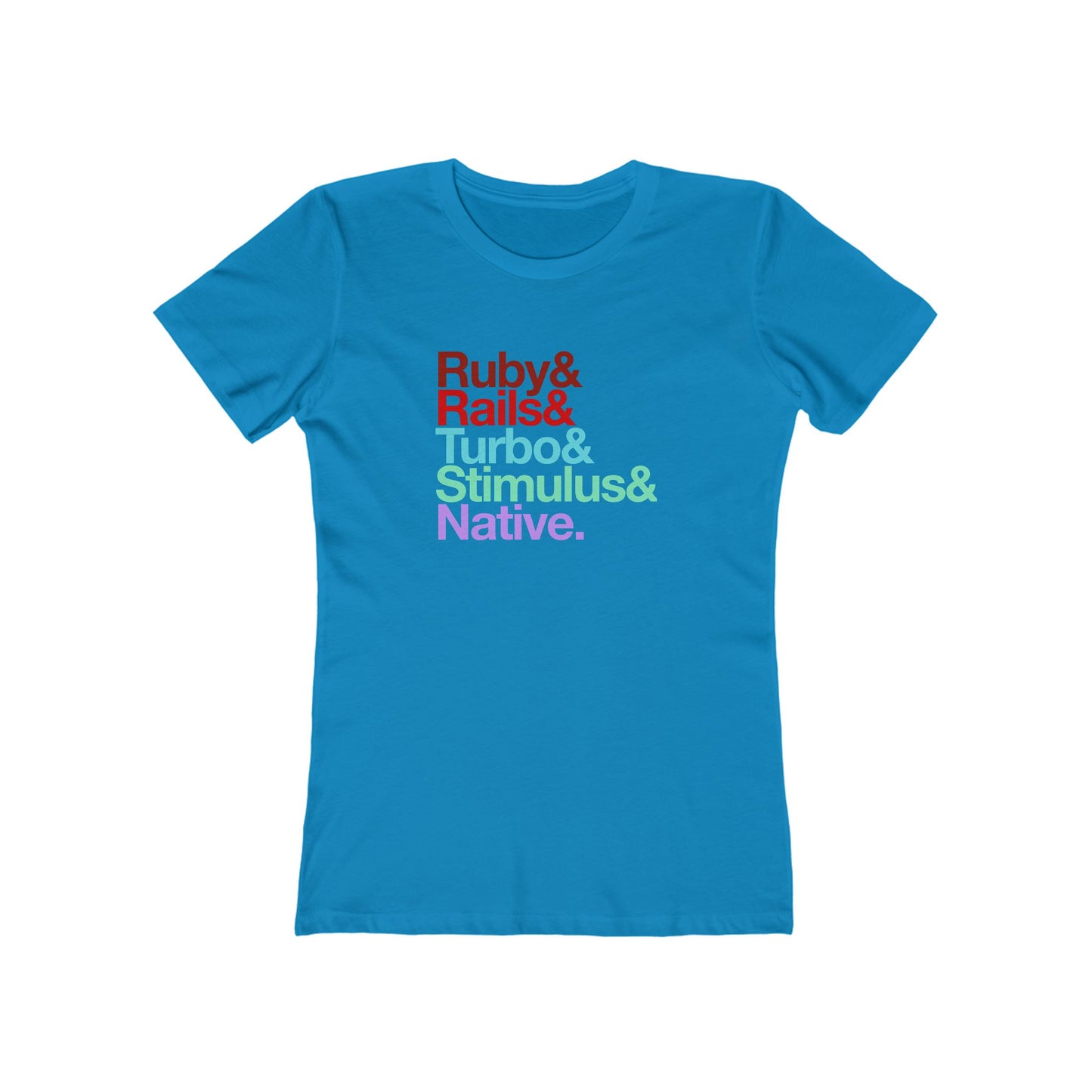 Full Stack and Ruby (women's fitted cut)